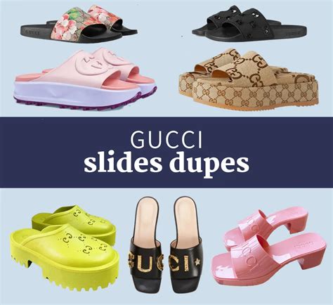 amazon gucci dupe slides|where to buy gucci knockoff.